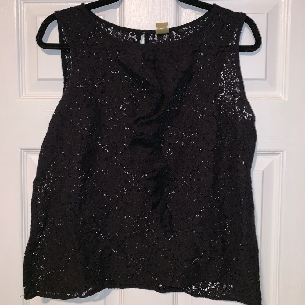 Black Lace Shirt